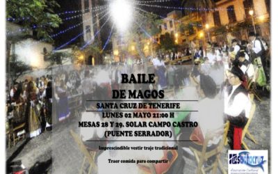 BAILE DE MAGOS de Santa Cruz de Tenerife 2016, Lunes 2 de mayo 2016