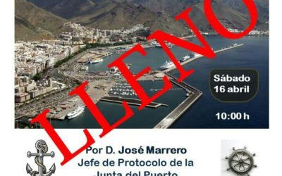 XLIX Itinerario Cultural "RECORRIDO POR EL PUERTO DE SANTA CRUZ DE TENERIFE" Sábado 16 abril 09:30H D. José Marrero