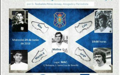 Cinco jugadores históricos del C.D. Tenerife