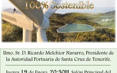 Conferencia Ricardo Melchior "Proyecto Eólico-Hidráulico de la Isla de El Hierro, 100% sostenible" jueves 19 Casino 20,30h