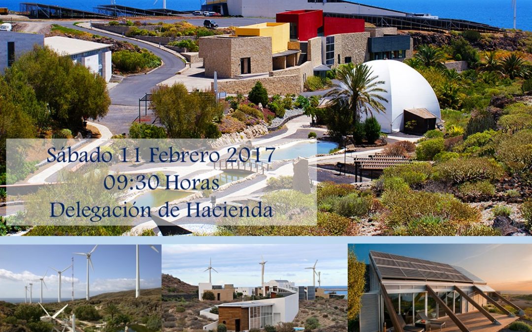 ITINERARIO Sábado 11 Febrero 2017 "Paseo Tecnológico ITER y Viviendas Bioclimáticas.