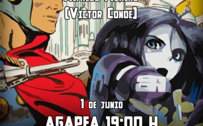 Conferencia "Los cómics y la ciencia ficción" por Alfredo Moreno (Víctor Conde) Librería Agapea, viernes 1 junio 19 h