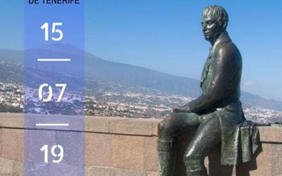 CONFERENCIA DE D. ISIDORO SÁNCHEZ: “ALEXANDER VON HUMBOLDT: 250 AÑOS DE SU NACIMIENTO Y 220 AÑOS DEL ASCENSO AL TEIDE”. LUNES 15 DE JULIO DE 2019, REAL CASINO DE TENERIFE, 19:30 H.